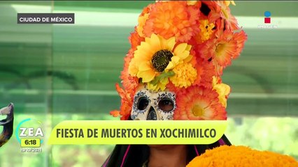 Xochimilco se prepara para la celebración del Día de Muertos