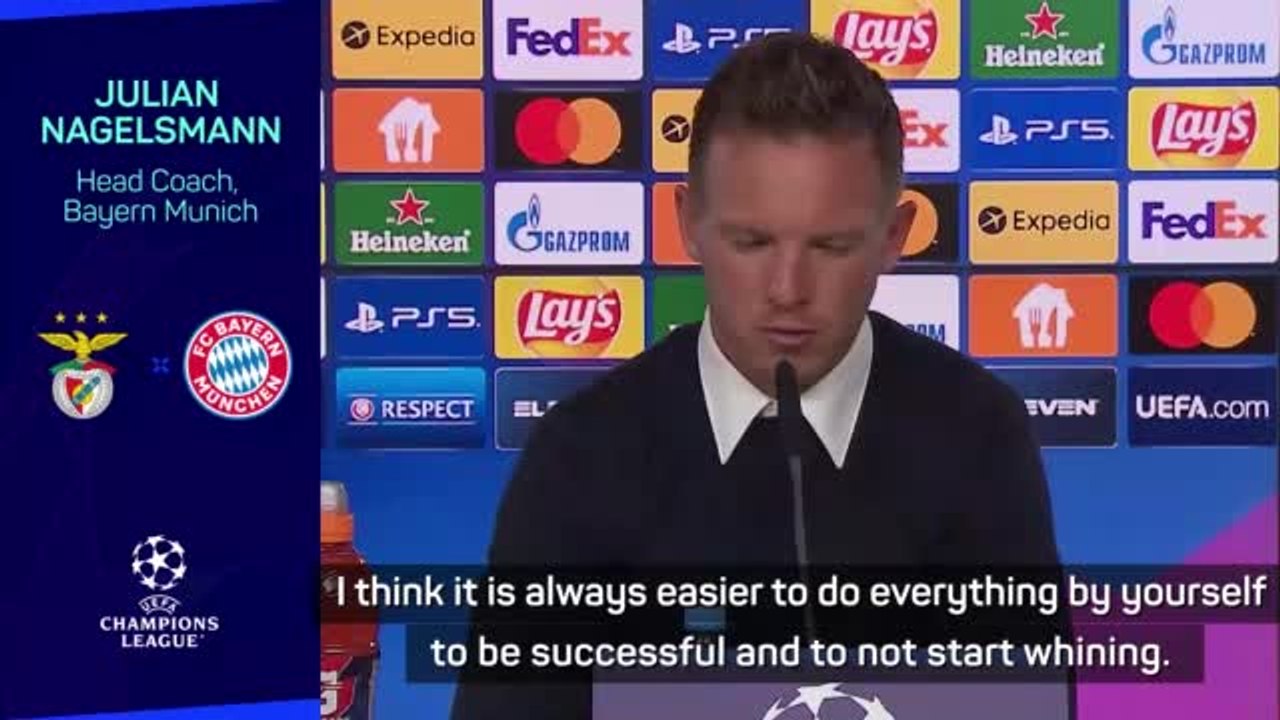 Nagelsmann gives diplomatic answer on Bayern dominance in Bundesliga
