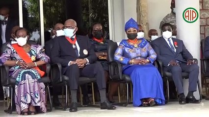 Vingt-deux hautes personnalités de l’Etat décorées dans l’Ordre national