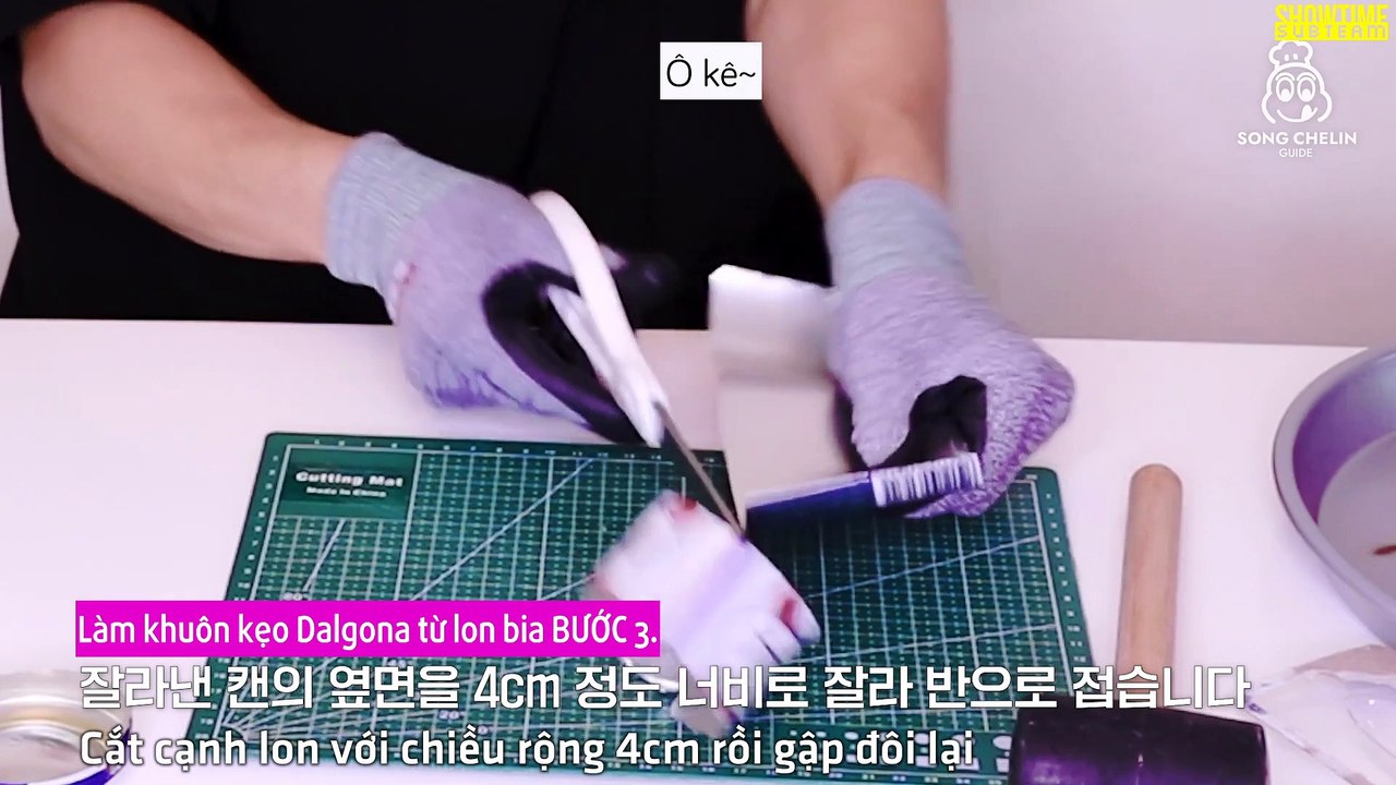 [SONGCHELIN GUIDE] Tập 119: Làm kẹo Dalgona Squid Game phiên bản cỡ siêu bự