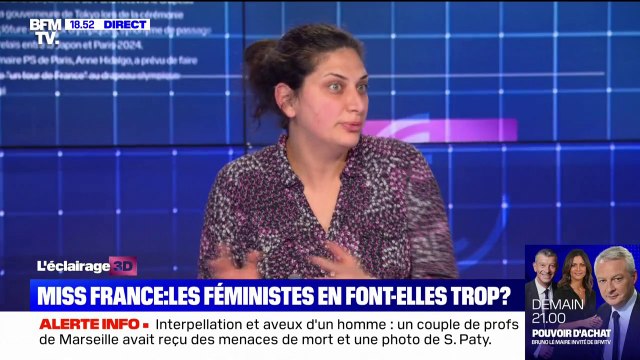 Pour Fabienne El Khoury (Osez le Féminisme), le règlement imposé par le comité Miss France comporte des clauses discriminantes