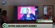 Mavys Álvarez, participó de una charla en Tucumán: 