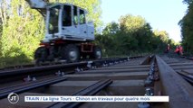 TRAIN / La ligne Tours - Chinon en travaux pour quatre mois