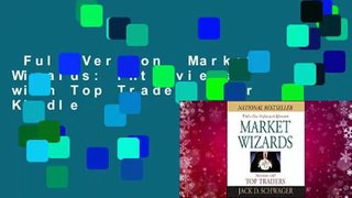 Full Version  Market Wizards: Interviews with Top Traders  For Kindle