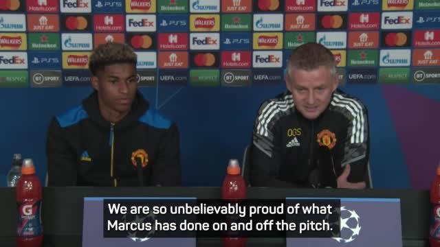 Solskjaer clears the air after telling Rashford to 'prioritise football'