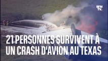 21 personnes survivent à un crash d'avion au Texas