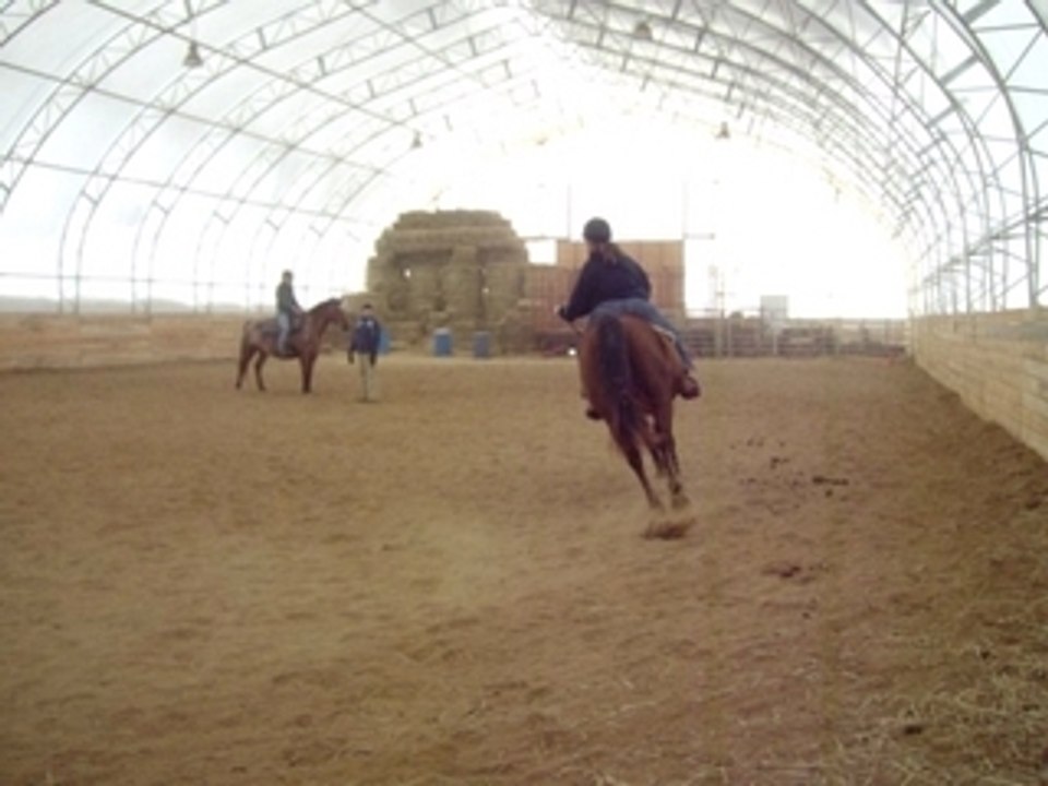 Moi et Cognac au Galop