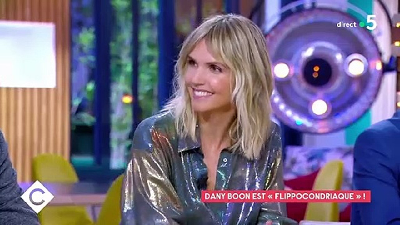 Dany Boon et Laurence Arné sur le plateau de "C à Vous".
