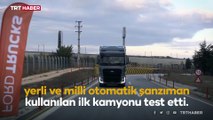 Bakan Varank ilk ve tek yerli şanzımanlı kamyonunu test etti