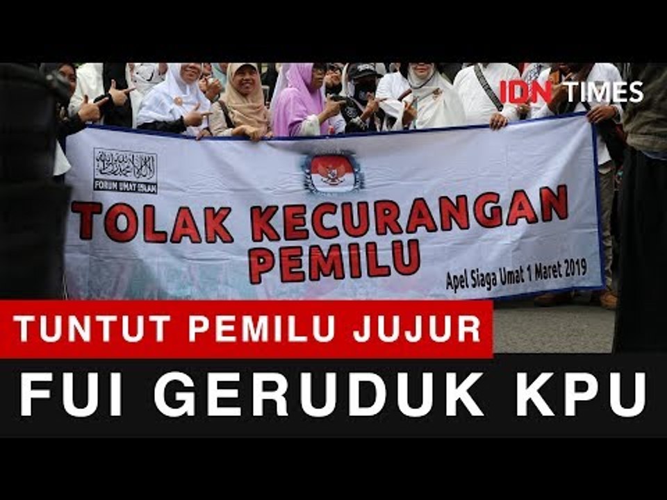 Jika KPU Curang Amien Rais Doakan KPU Dilaknat Allah Dunia Akhirat