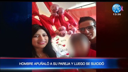 Hombre apuñaló a su pareja y luego se suicidó