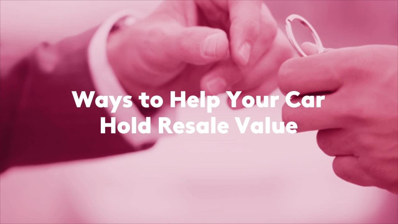 Ways to Help Your Car Hold Resale Value video Dailymotion