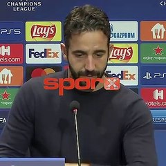 Ruben Amorim: "Coates'in golü her şeyi değiştirdi"