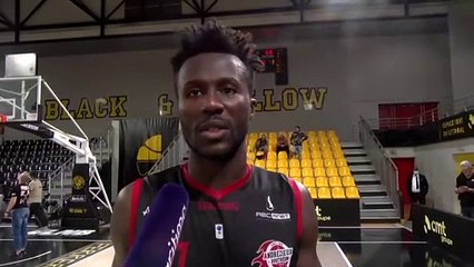 Interview maritima: Moustapha Diarra après l'élimination d'Andrézieux à Fos