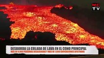 ÚLTIMA HORA_ DESBORDA el CONO del Volcán de La Palma (Erupción Volcánica Lava) Noticias 2021