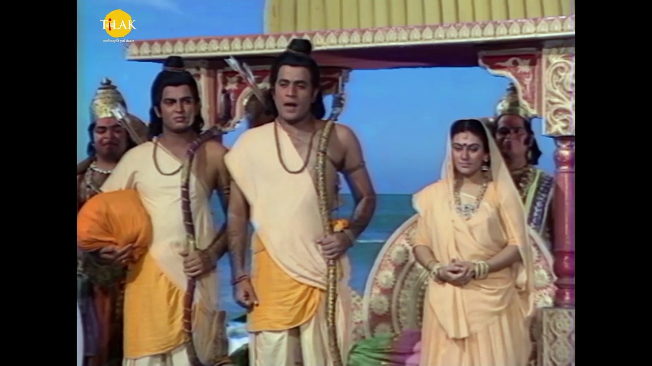 रामायण | Ramayan Full Episode 77 | श्री राम की अयोध्या वापसी । अयोध्या में दीपावली । Deepawali in Ayodhya | Tilak