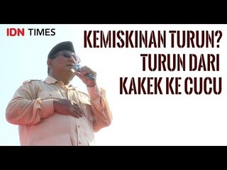 Kampanye Akbar Prabowo: Kemiskinan Menurun, Turun dari Kakek ke Cucu