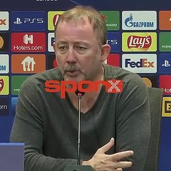 Sergen Yalçın: "Şampiyonlar Ligi'nde şansımız yok"