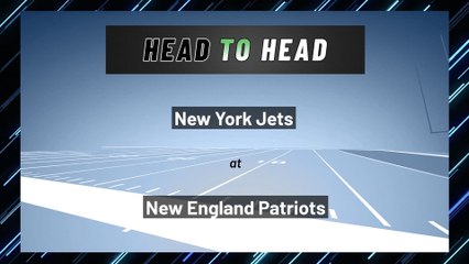 New York Jets at New England Patriots: Moneyline