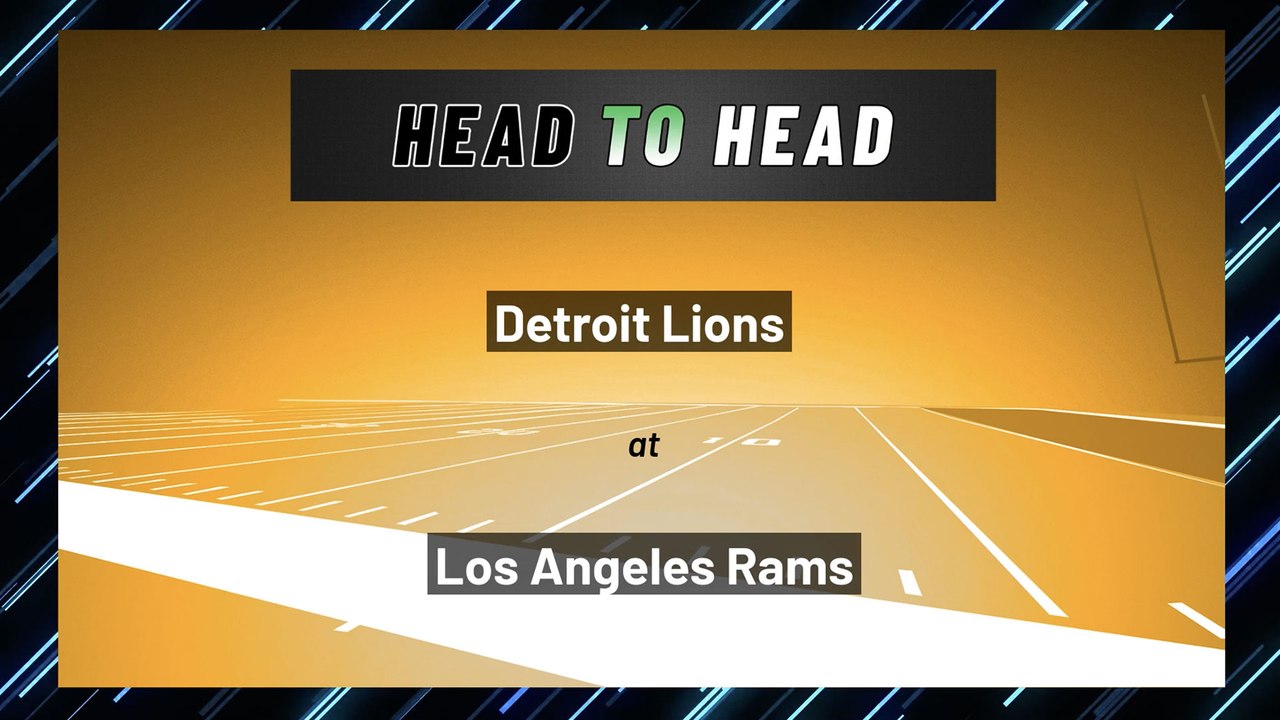 Detroit Lions at Los Angeles Rams: Over/Under