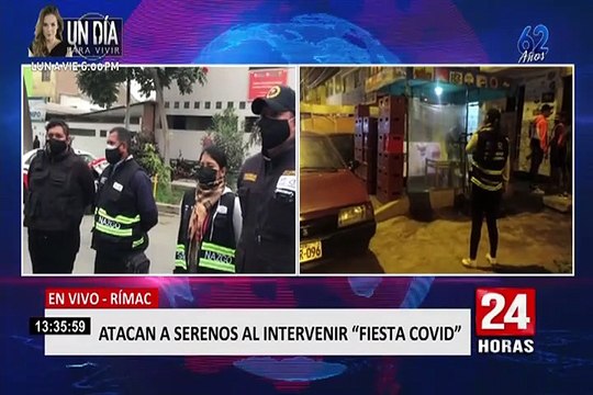 Rímac: serenos atacados en “Fiesta Covid” denuncian falta de apoyo policial en intervención