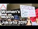Keramaian Women's March Jakarta 2019