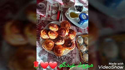 فطور خفيف --وجوله يوم عيد المولد النبوي الشريف --مبروك عيدكم ❤❤