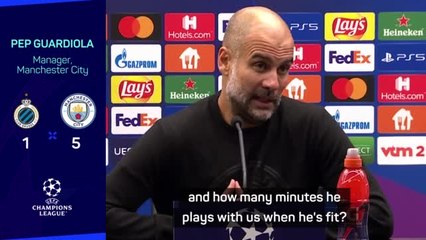 Download Video: Guardiola warns City fans not to compare Palmer with Foden