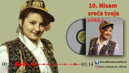 Anica Milenkovic - Nisam sreca tvoja - (Official Audio 1993)
