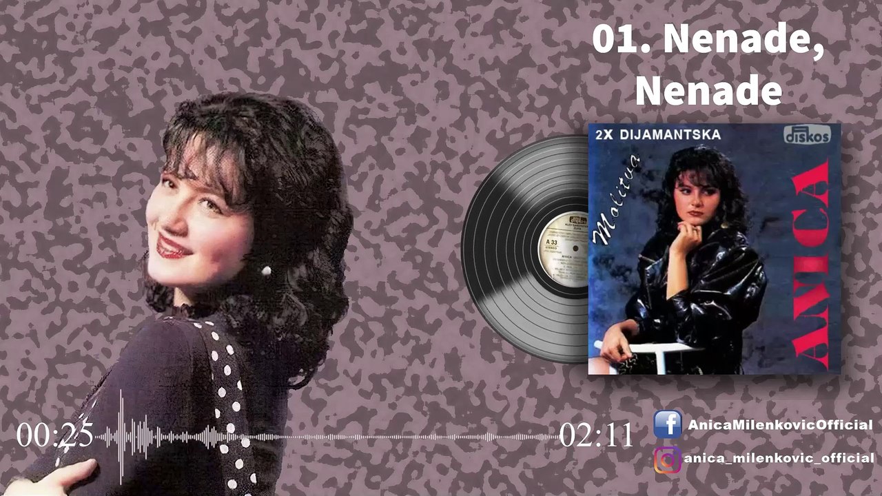 Anica Milenkovic - Nenade, Nenade - (Official Video 1994)