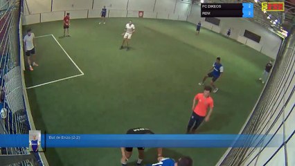 But de Enzo (2-2) - FC DIKEOS Vs RDM - 19/10/21 20:00 - LIGUE 4 - Poitiers Game Parc