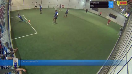 But de Enzo (10-13) - FC DIKEOS Vs RDM - 19/10/21 20:00 - LIGUE 4 - Poitiers Game Parc