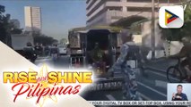 Mga traffic violator sa Quezon Ave., sinita at tineketan ng I-ACT dahil lagpas sa itinakdang passenger capacity