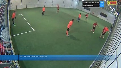 But de Arnaud contre son camp (1-2) - LES TOURISTES NEUVILLOIS Vs TEAM FARMER - 19/10/21 21:00