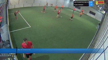 But de Arnaud (3-5) - LES TOURISTES NEUVILLOIS Vs TEAM FARMER - 19/10/21 21:00 - LIGUE 4