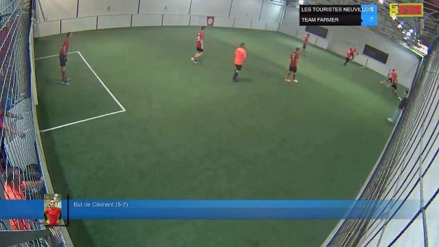 But de Clément (5-7) - LES TOURISTES NEUVILLOIS Vs TEAM FARMER - 19/10/21 21:00 - LIGUE 4