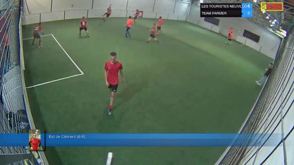 But de Clément (6-8) - LES TOURISTES NEUVILLOIS Vs TEAM FARMER - 19/10/21 21:00 - LIGUE 4