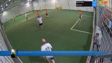 But de Simon (9-10) - NEWTEAM Vs BRUNET - 19/10/21 19:00 - LIGUE 3 - Poitiers Game Parc
