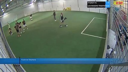 Faute de Stéphane  - FITZROY FC Vs LES MAISONS TRADITIONS - 19/10/21 20:00 - LIGUE 3