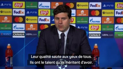 Groupe A - Pochettino : "Le talent de Mbappé et Messi saute aux yeux de tous"