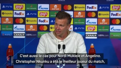 Groupe A - Marsch : "Nkunku a été le meilleur joueur du match"