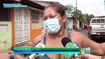 ALMA construye otros 600 metros lineales de calles para el pueblo en el barrio Georgino Andrade