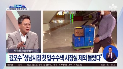 3차례 압수수색…성남시장실은 또 빠졌다