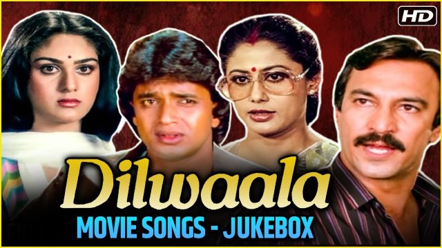 Dilwaala Movie Songs Mithun Chakraborty And Meenakshi Sheshadri Kishore And Asha Hits Jukebox