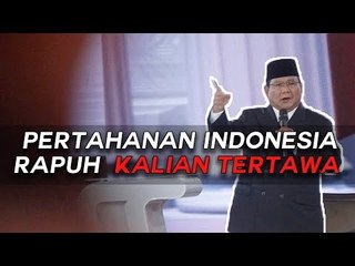 DETIK-DETIK PRABOWO MARAH: PERTAHANAN INDONESIA RAPUH, KALIAN TERTAWA