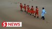 Desert rescue drill held in Ningxia, China