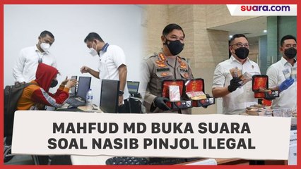 Mahfud MD Buka Suara Soal Nasib Korban Pinjol Ilegal