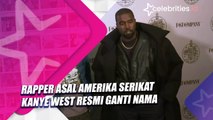 Rapper Asal Amerika Serikat Kanye West Resmi Ganti Nama