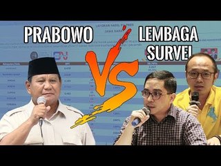 Prabowo VS Lembaga Survei, Siapa Benar?