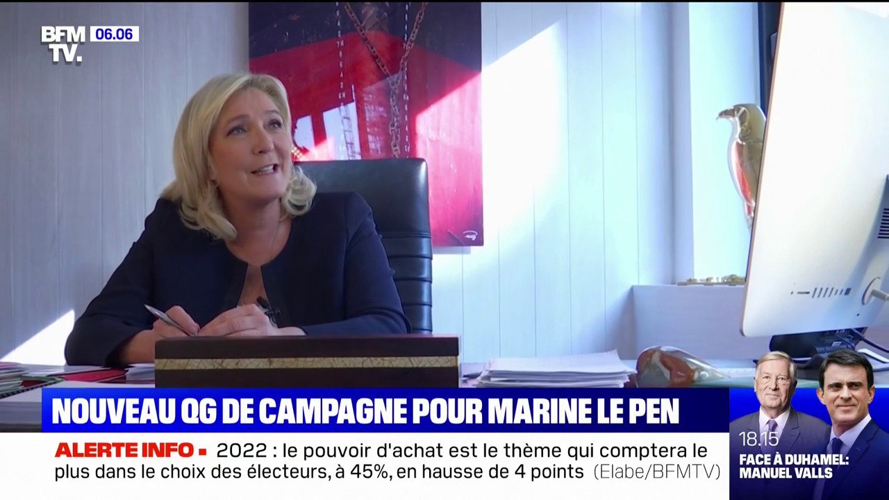 Le nouveau QG de campagne du Rassemblement national dans le 16e arrondissement de Paris